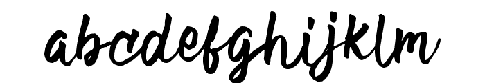 elitha Font LOWERCASE