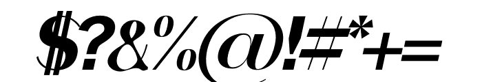 elonora italic Font OTHER CHARS