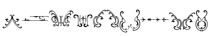 famousflames-ornament Font UPPERCASE