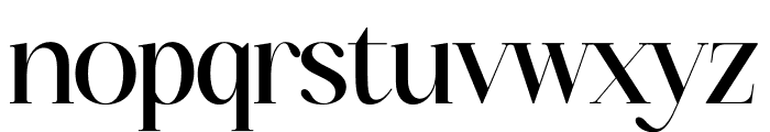 fanlste Font LOWERCASE