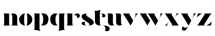 faya Font LOWERCASE