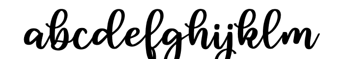 feather Font LOWERCASE
