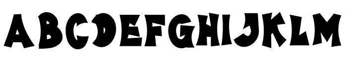 fhiline Font UPPERCASE