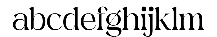 firgine Font LOWERCASE