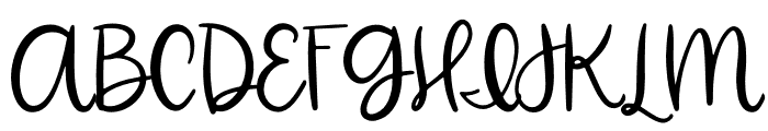 first snowfall Font UPPERCASE