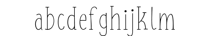 fish&chips-light Font LOWERCASE