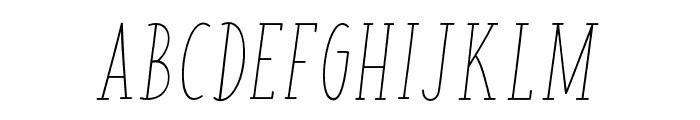 fish&chips-lightitalic Font UPPERCASE