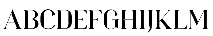 forgue Font UPPERCASE