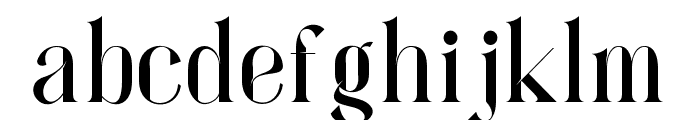 forgue Font LOWERCASE