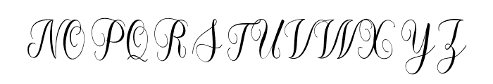 forlove Font UPPERCASE