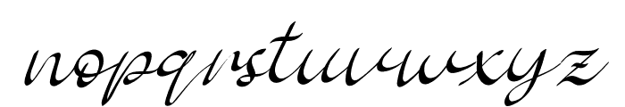 foxlove Font LOWERCASE