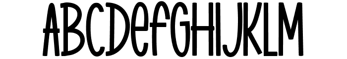 friendship serif Font LOWERCASE