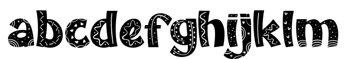 funcanelo-Regular Font LOWERCASE