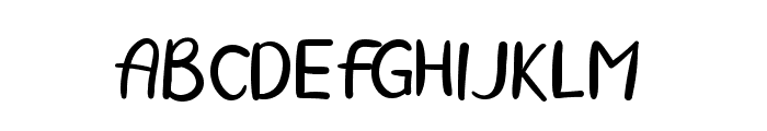 funtime Font UPPERCASE