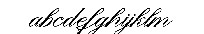 futhuraScript Font LOWERCASE