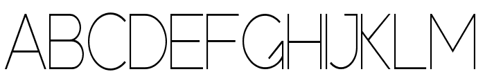 gablin-Light Font UPPERCASE