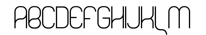 ganier-Regular Font UPPERCASE
