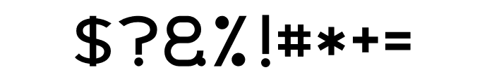 garuh Semi-bold Font OTHER CHARS