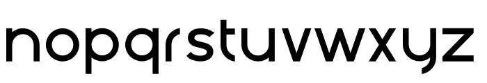 garuh Semi-bold Font LOWERCASE