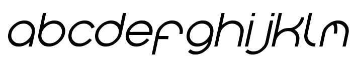 gembira Italic Font LOWERCASE