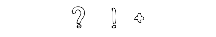 gianna-Regular Font OTHER CHARS