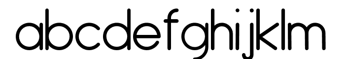 ginger Regular Font LOWERCASE