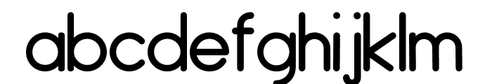 ginger SemiBold Font LOWERCASE