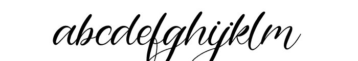 girly Font LOWERCASE