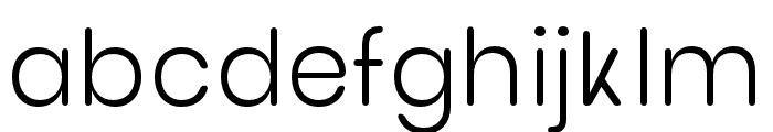 glenda-Light Font LOWERCASE