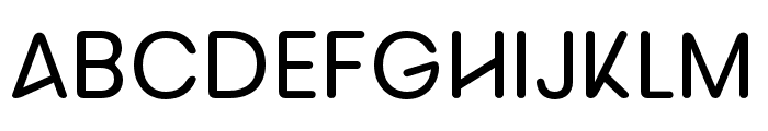 glenda-Regular Font UPPERCASE