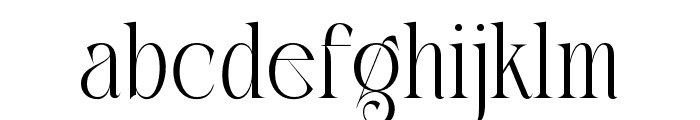 glift-Regular Font LOWERCASE
