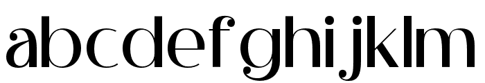 goober Regular Font LOWERCASE