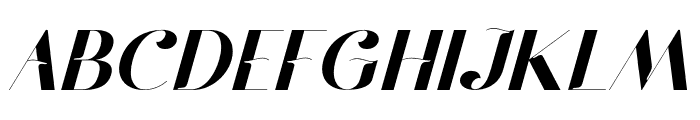 gramling-Italic Font UPPERCASE