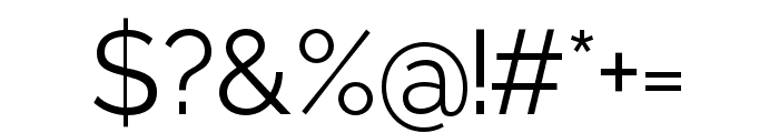 granger-Regular Font OTHER CHARS