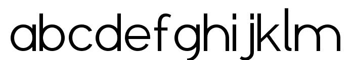 granger-Regular Font LOWERCASE