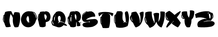 groovy bubble Font LOWERCASE