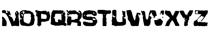 grunge stamp font Font LOWERCASE