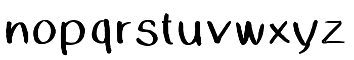 grungefont Font LOWERCASE