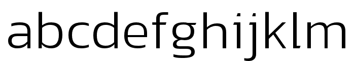 hailey-Light Font LOWERCASE