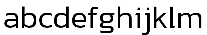 hailey Regular Font LOWERCASE