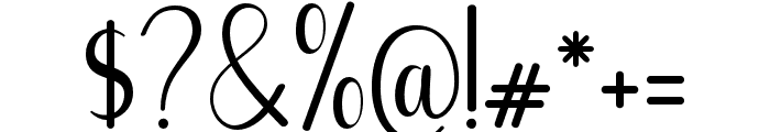 handletteringmaksima-Regular Font OTHER CHARS