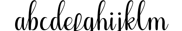 handletteringmaksima-Regular Font LOWERCASE