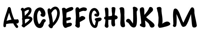 handwrittenpoppa03 Font UPPERCASE