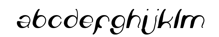 heart and love Italic Font LOWERCASE