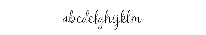 hello-betty Font LOWERCASE