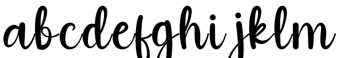 hello farmer Script Font LOWERCASE