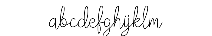 hello lover Font LOWERCASE