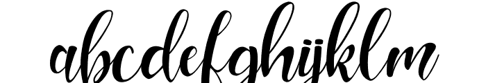 hello melda Font LOWERCASE