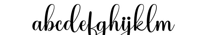 hellocrush Font LOWERCASE