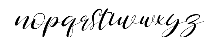 herlitta Italic Font LOWERCASE